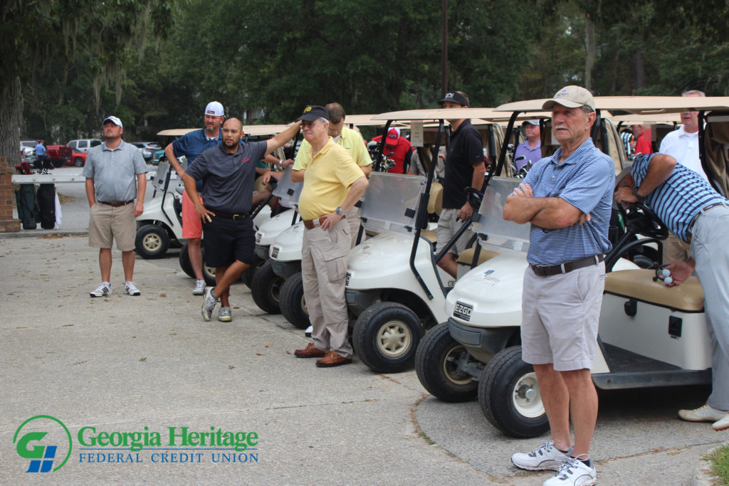 A record number of first responders participated in Georgia Heritage Federal Credit Union's 10th annual golf tournament, which raised money for the Children's Miracle Network.