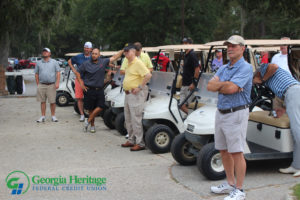 A record number of first responders participated in Georgia Heritage Federal Credit Union's 10th annual golf tournament.